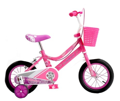 BICICLETA MILANO ARO 16" BMX P/NENA FIORENZA FUCSIA