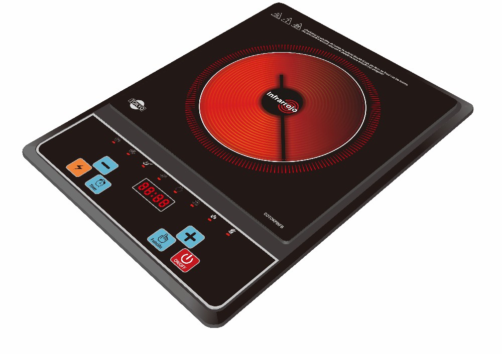 PLACA INFRARROJA TOKYO + OLLA 2000W MULTIFUNCIÓN CON TIMER