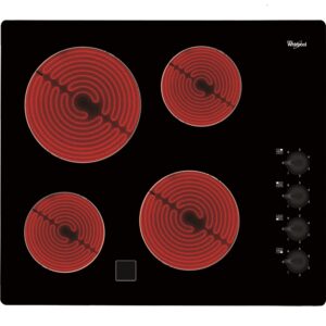 ANAFE WHIRLPOOL ELECTRICO AKM9010NE 4HORN VITROCERAMICO C/ PERILLAS