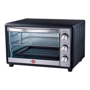 HORNO ELECTRICO TOKYO LISTO PLUS 46LTS NEGRO 2REJ/1BAND/1REC.MIG./1AGARRAD. 250