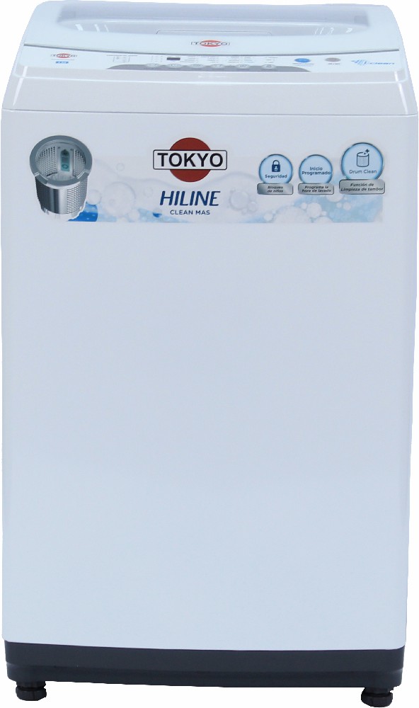 LAVARROPAS TOKYO AUTOMATICA CARGA SUPERIOR CLEAN HILINE 9KGS