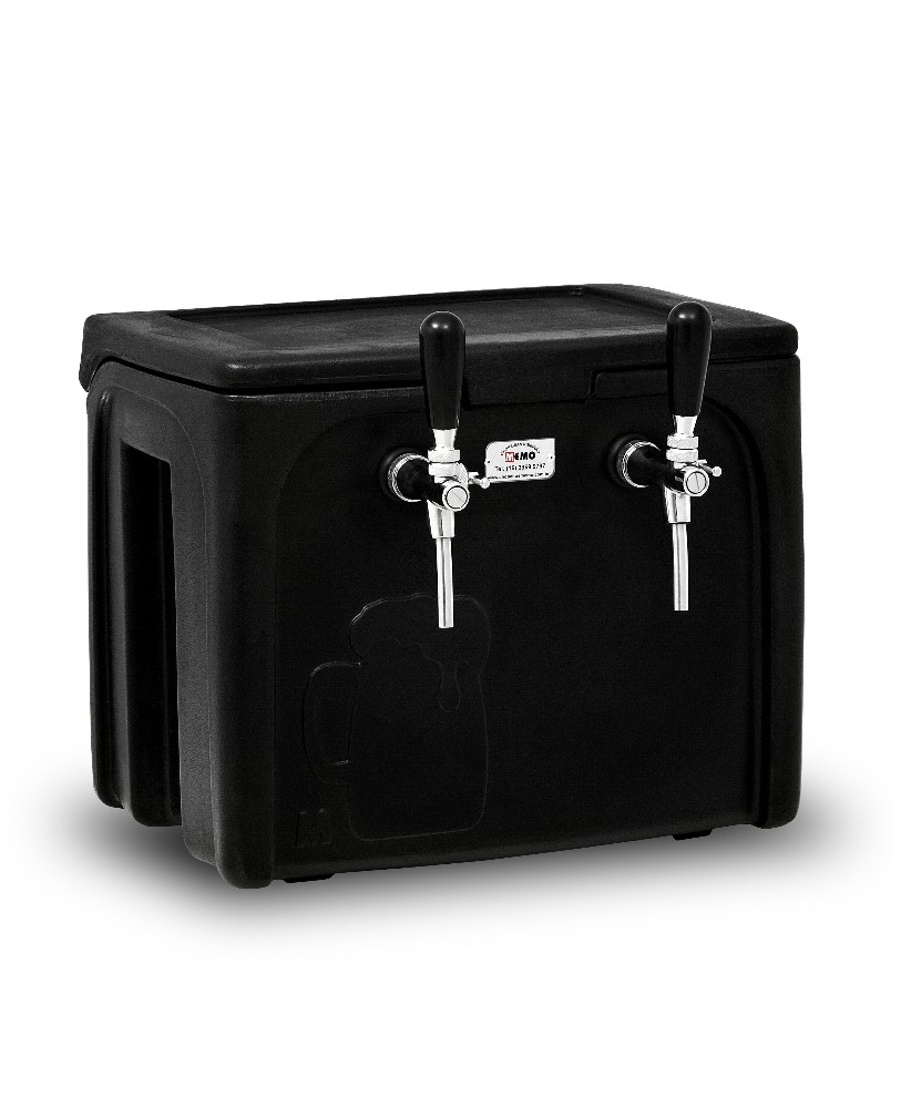 CHOPPERA MEMO 2 CANILLAS MOD ICEFORT A HIELO 60L X HORA 28KG HIELO