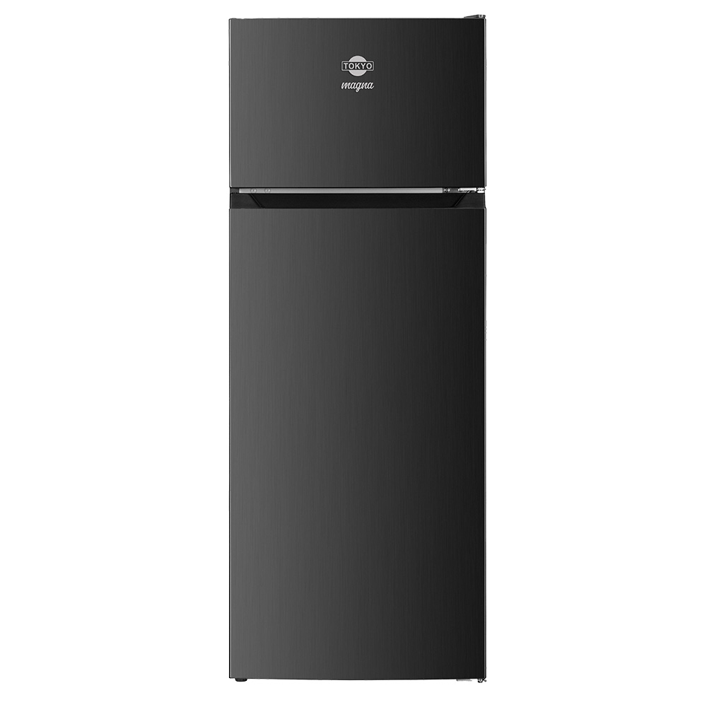 HELADERA TOKYO MOD MAGNA 300 FRÍO HUMEDO 2PUERTAS INOX