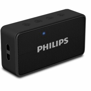 PARLANTE PORTATIL PHILIPS BT60BK94 NEGRO, BT, RADIO FM, 3W