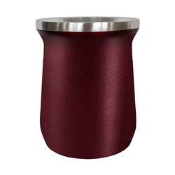 MATE 230ML ACERO INOXIDABLE GRANATE SELECTA