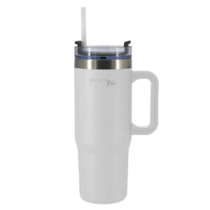 MUG TRAVEL TERMICO 900ML ACERO INOX BLANCO SELECTA
