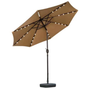 SOMBRILLA P/ JARDIN CON LUCES LED