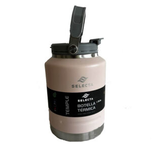 BOTELLA TERMICA 1.5L ACERO C/PICO ROSA