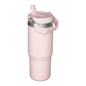 MUG TERMICO C/PICO 900ML ACERO ROSA