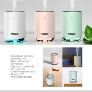 HUMIDIFICADOR NAPPO NEV-071 ROSADO