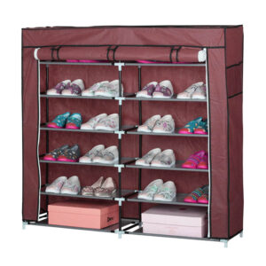 ZAPATERA DE TELA DOBLE T-2712 DECOTEAM BORDEAUX