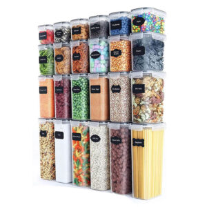 SET DE TARROS CONTENEDORES 24PCS CROIX CRC-019