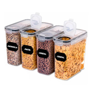 SET DE CONTENEDORES RECTANGULARES 4PCS CROIX CRC-021