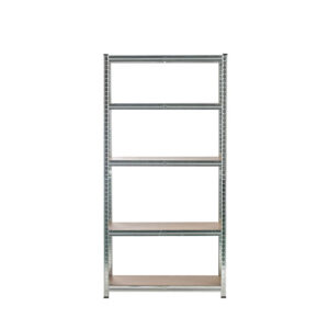 RACK DE 5 ESTANTES METAL + MADERA DECOTEAM DMO-033