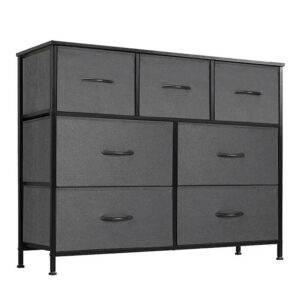 COMODA 7 CAJONES DECOTEAM DDC-038 GRIS