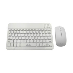 KIT DE TECLADO Y MOUSE KOLKE INALAMBRICO BT BLANCO KEK-718