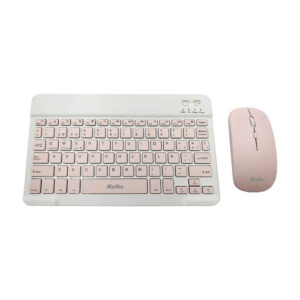 KIT DE TECLADO Y MOUSE KOLKE INALAMBRICO BT ROSA KEK-718