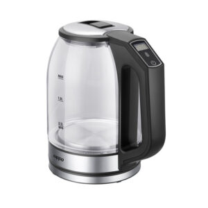 JARRA ELÉCTRICA DE VIDRIO NAPPO 1,6L C/CONTROL DIGITAL DE TEMPERATURA NEJ-309