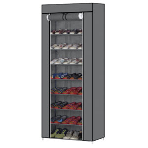 ESTANTERIA TNT DECOTEAM 8 ESTANTES DME-011 GRIS