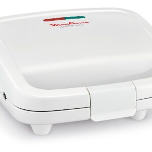 SANDWICHERA WAFFLE TIME MOULINEX BLANCA