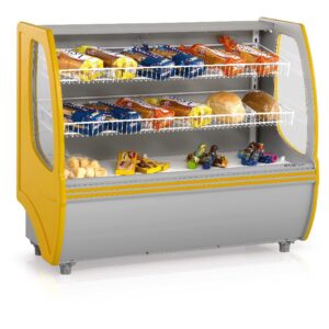 VITRINA NEUTRA VITALIS ECOSILKON MOD MVNP-140-ABIERTO AMARILLO