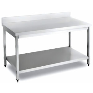 MESA DE TRABAJO TOKYO IND.BV700-120BL C/ESTANTE INFERIOR Y RESPALDO