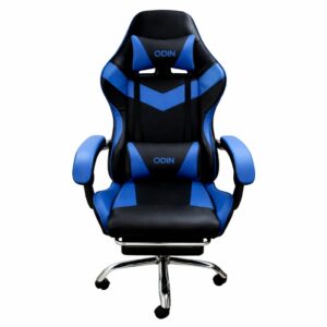 SILLA GAMER EMPOLI CON REPOSAPIE EM-G01 AZUL ODIN