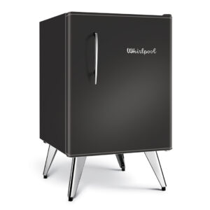 FRIGOBAR WHIRLPOOL VINTAGE WRA08BVD NEGRO 76L FRIO HUMEDO + ADAPTADOR