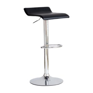 BUTACA DE BARRA ONDULADA LEVEL NEGRA