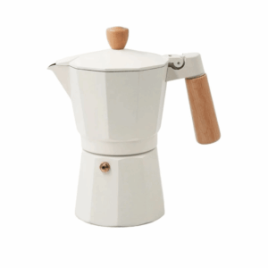 CAFETERA ITAL. ALUM 300ML 6T CREMA  M/MAD VARENNA