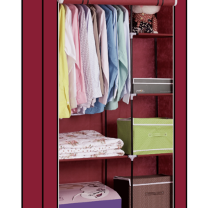 ROPERO DECOTEAM BORDEAUX 105*45*170CMS DDR-005