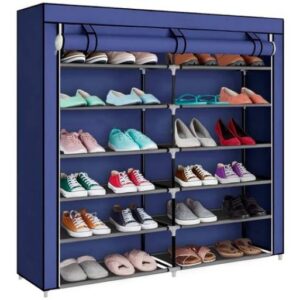 ZAPATERA DE TELA DOBLE T-2712 DECOTEAM AZUL