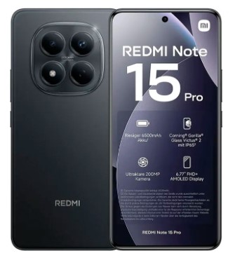 CEL XIAOMI REDMI NOTE 15 PRO LTE DUAL 256GB/8GB BLACK