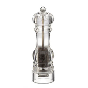 PIMENTERO ACRILICO TRANSPARENTE 17CM