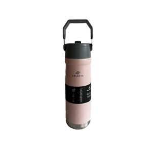 BOTELLA TERMICA 650ML DOBLE PARED ROSA