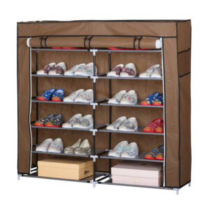 ZAPATERA DE TELA DOBLE T-2712 DECOTEAM MARRON