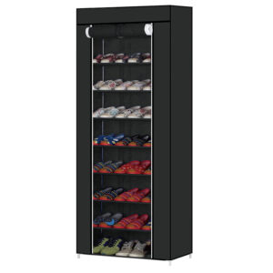 ESTANTERIA TNT DECOTEAM 8 ESTANTES DME-011 NEGRO