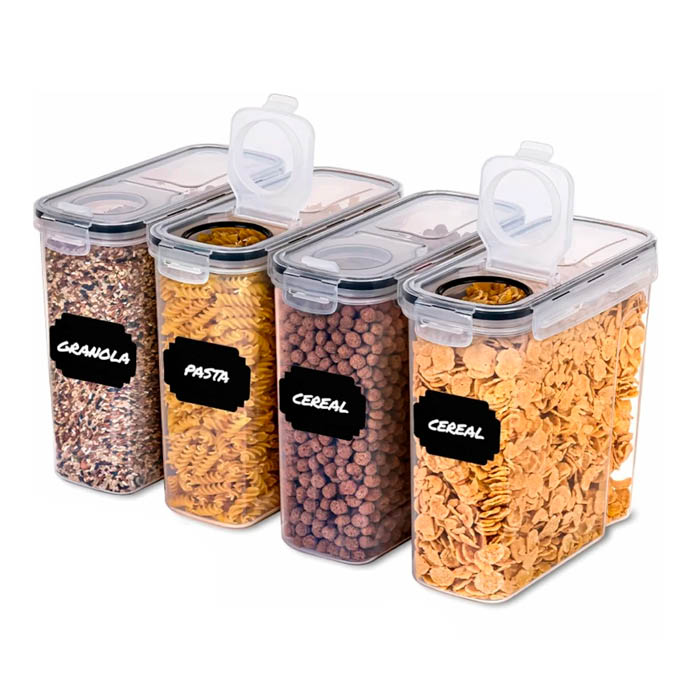 SET DE CONTENEDORES RECTANGULARES 4PCS CROIX CRC-021