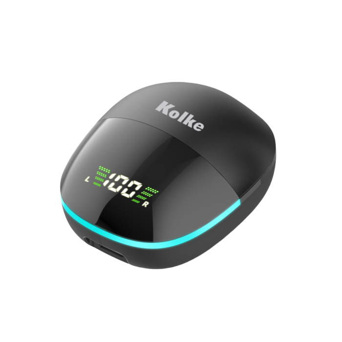 AURICULAR KOLKE INTRAUDITIVO TWS CON DISPLAY LED Y LUZ KAB-683