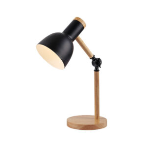 LAMPARA ARTICULADA DE ESCRITORIO DECOTEAM DOL-034 NEGRA