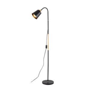 LAMPARA DE PIE DECOTEAM DLL-036 NEGRA
