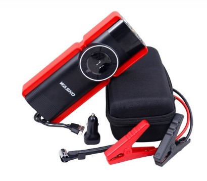Cargador Batería Wasko WF77 10000mAh + inflador