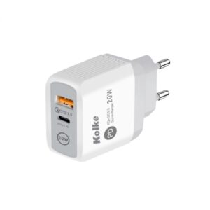 CARGADOR KOLKE CARGA RAPIDA 20W KCR-2576
